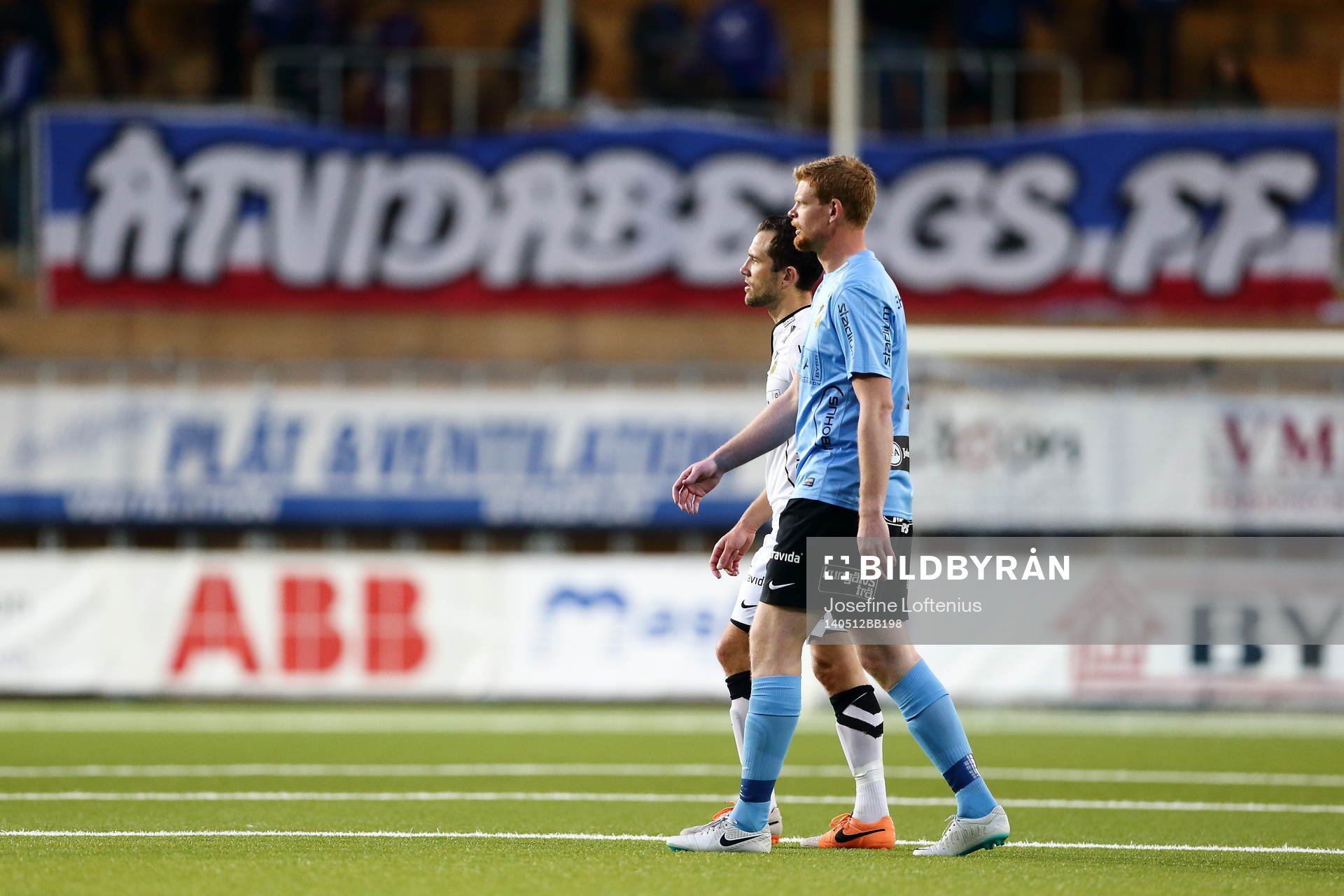 Häckens Martin Ericsson och målvakt Christoffer