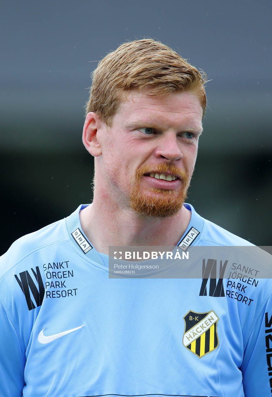 Häckens målvakt Christoffer Källqvist