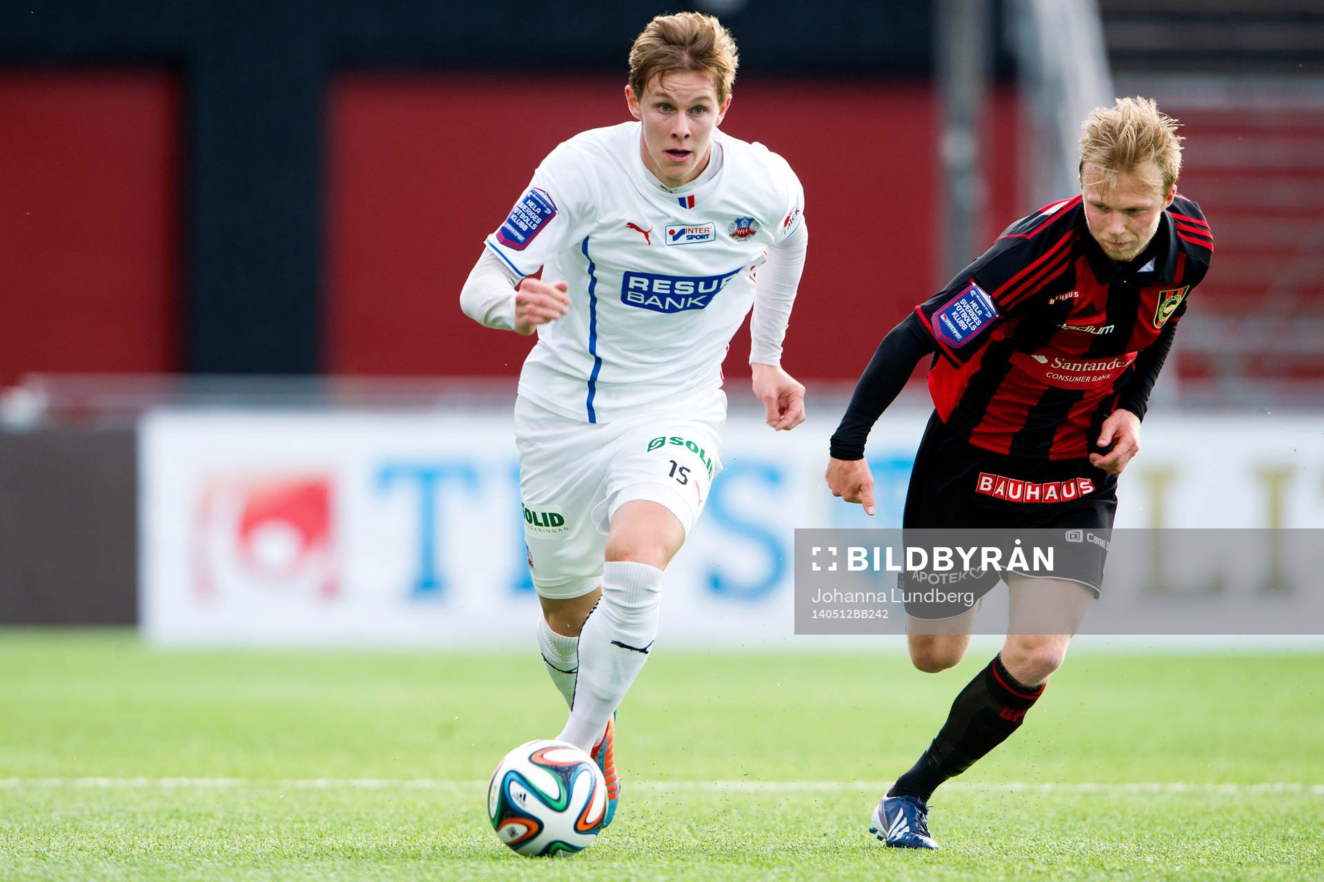 Helsingborgs Emil Krafth och Brommapojkarnas Pontus Åsbrink