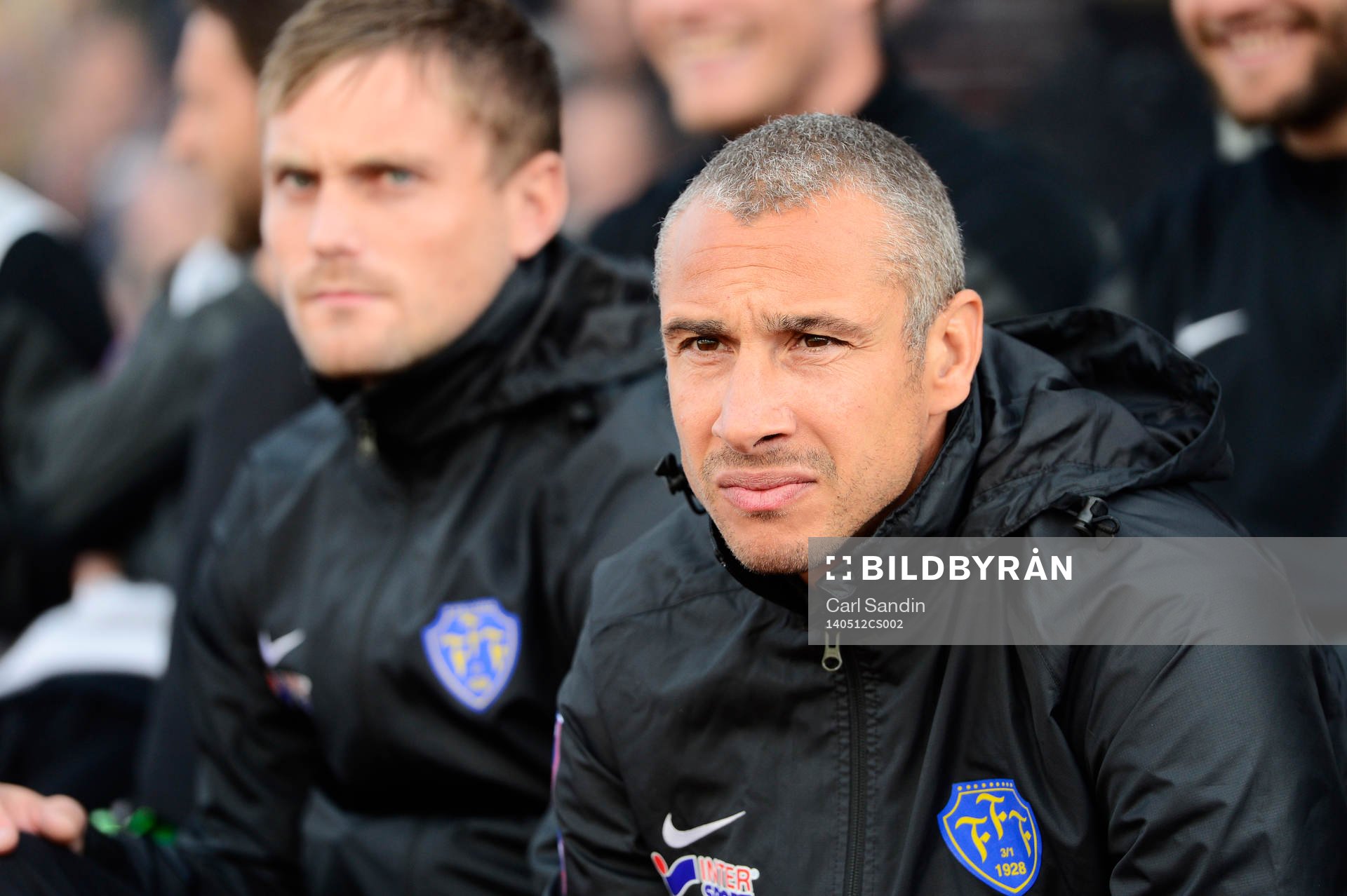 Falkenbergs tränare Henrik Larsson