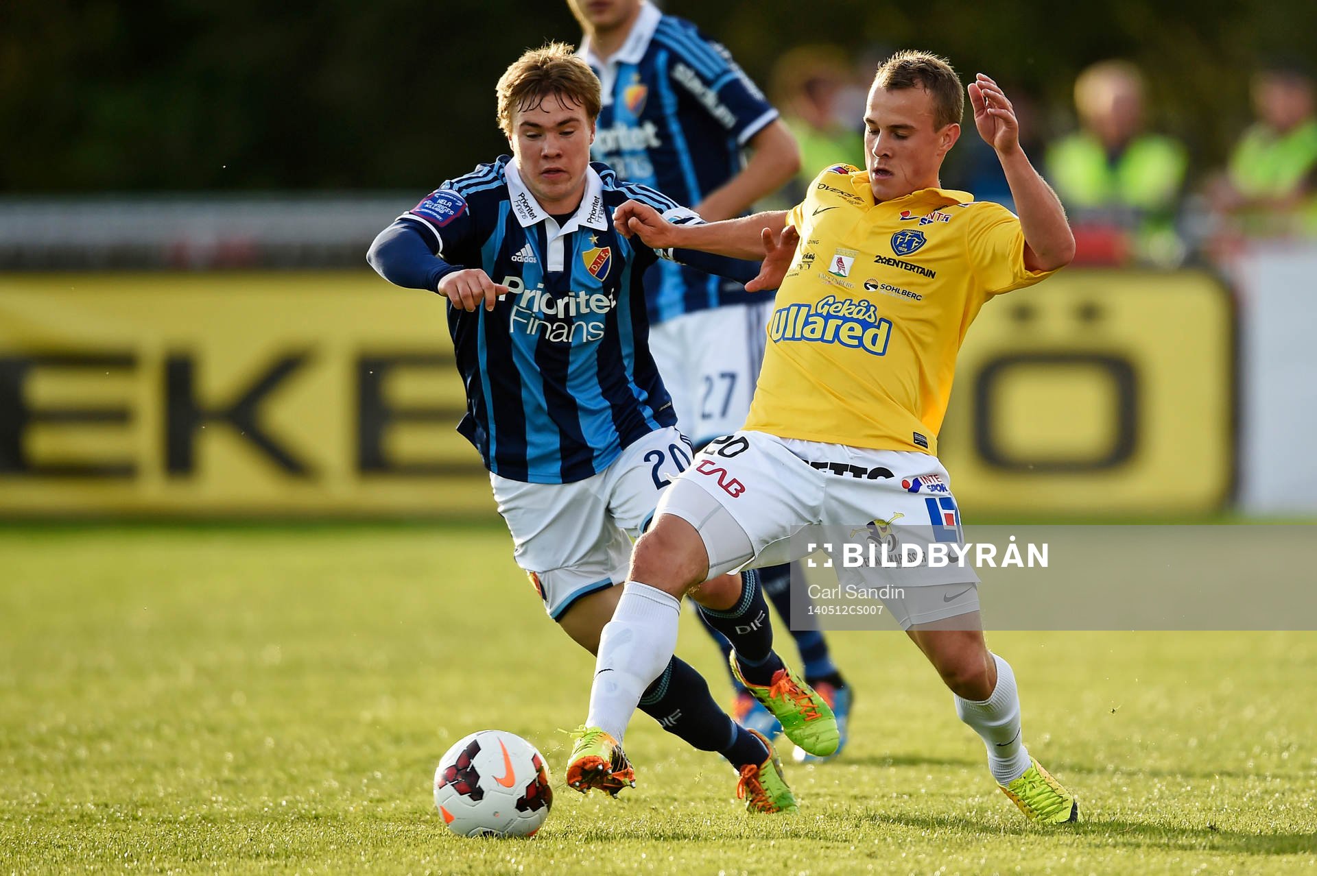 Simon Tibbling och Falkenbergs Calle Wede