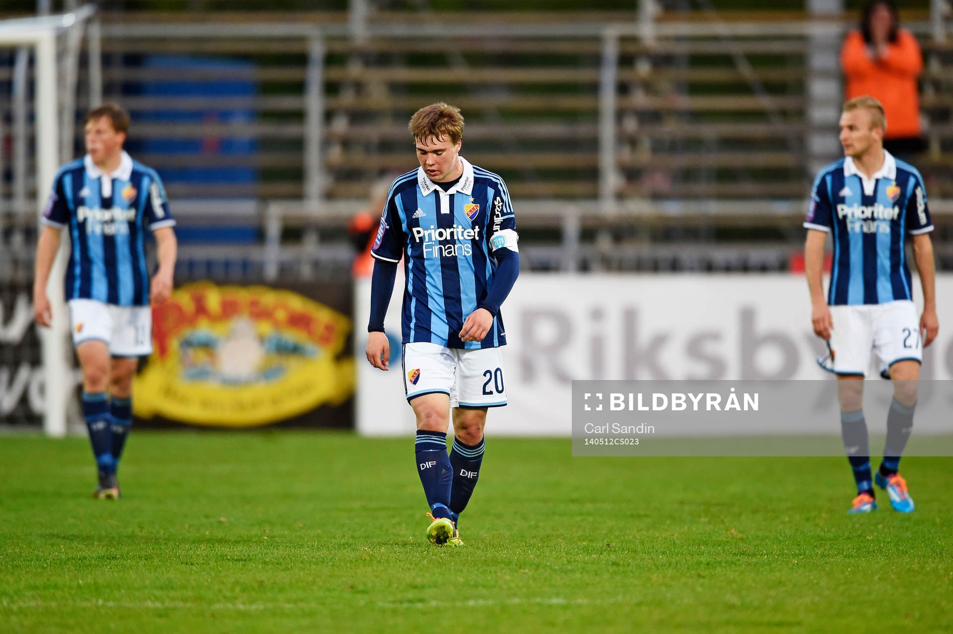 Djurgårdens Simon Tibbling deppar