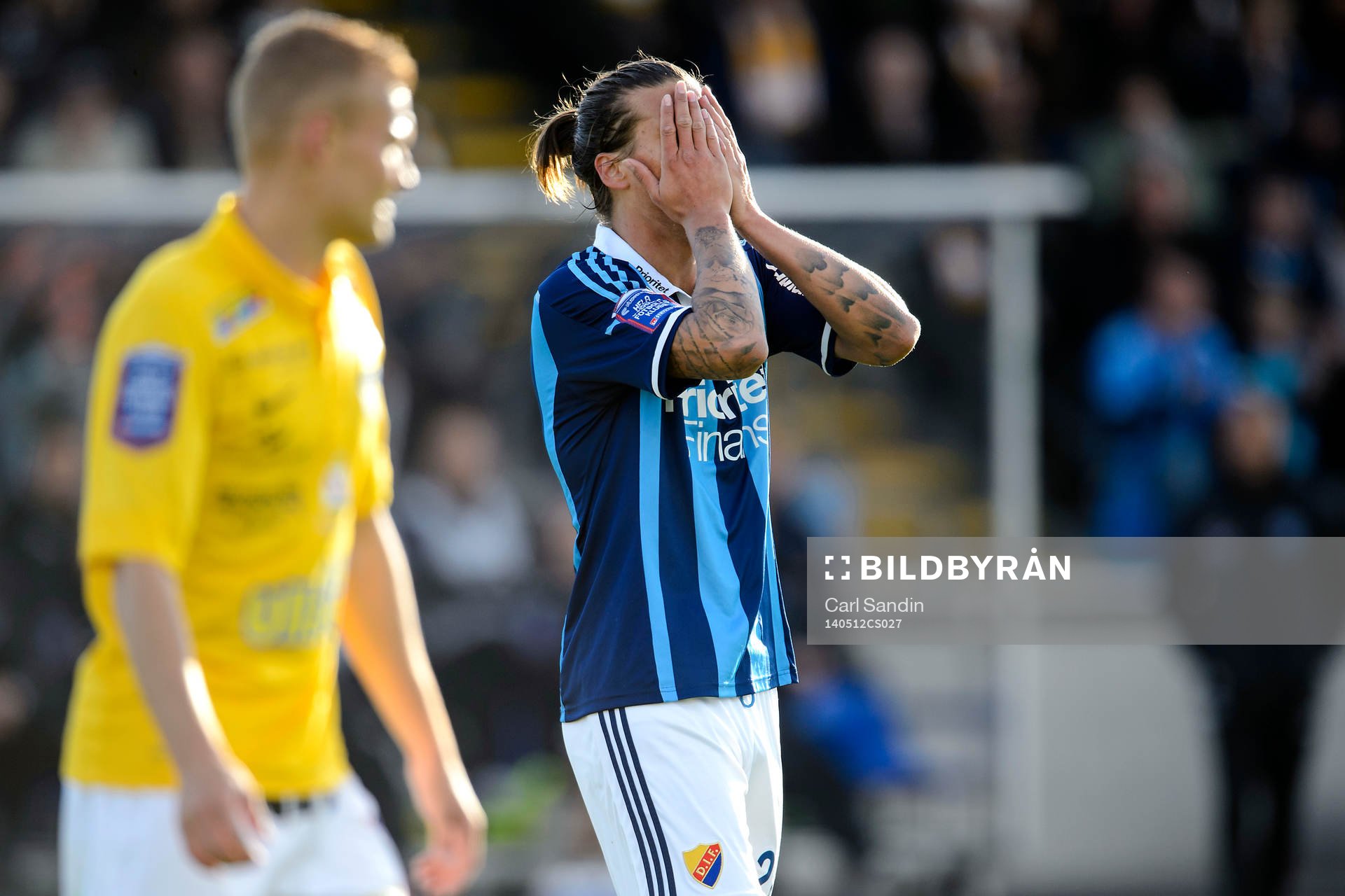Djurgårdens Aleksandar Prijovic deppar
