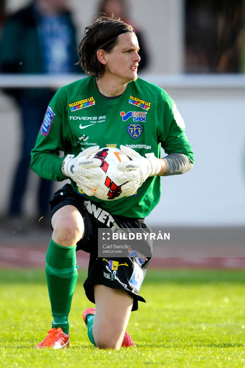 Falkenbergs målvakt Otto Martler