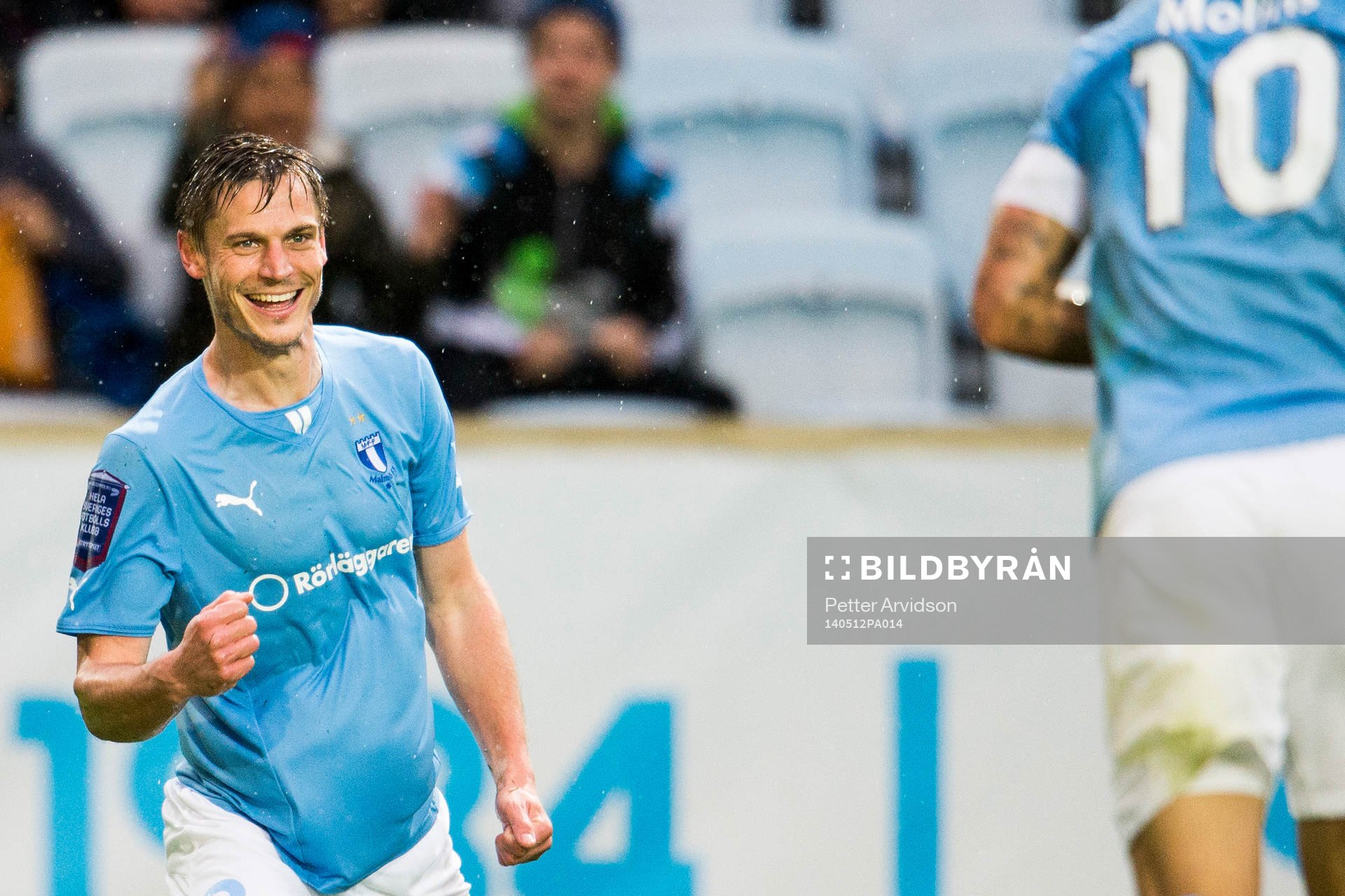 Malmö FFs Markus Rosenberg jublar
