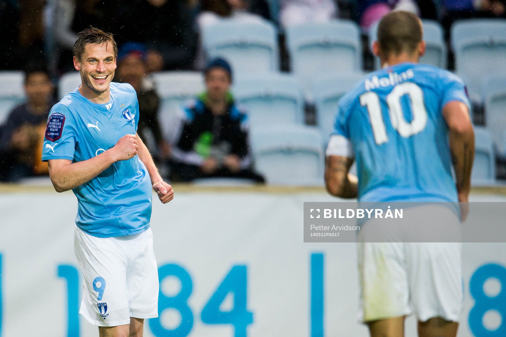 Malmö FFs Markus Rosenberg jublar