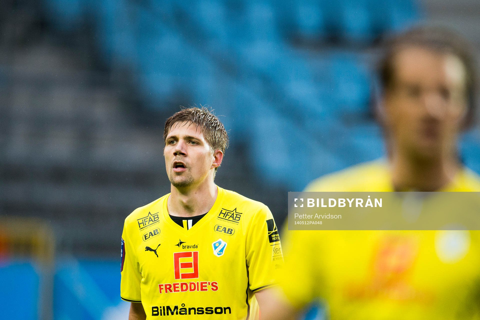 Halmstads Mikael Boman deppar