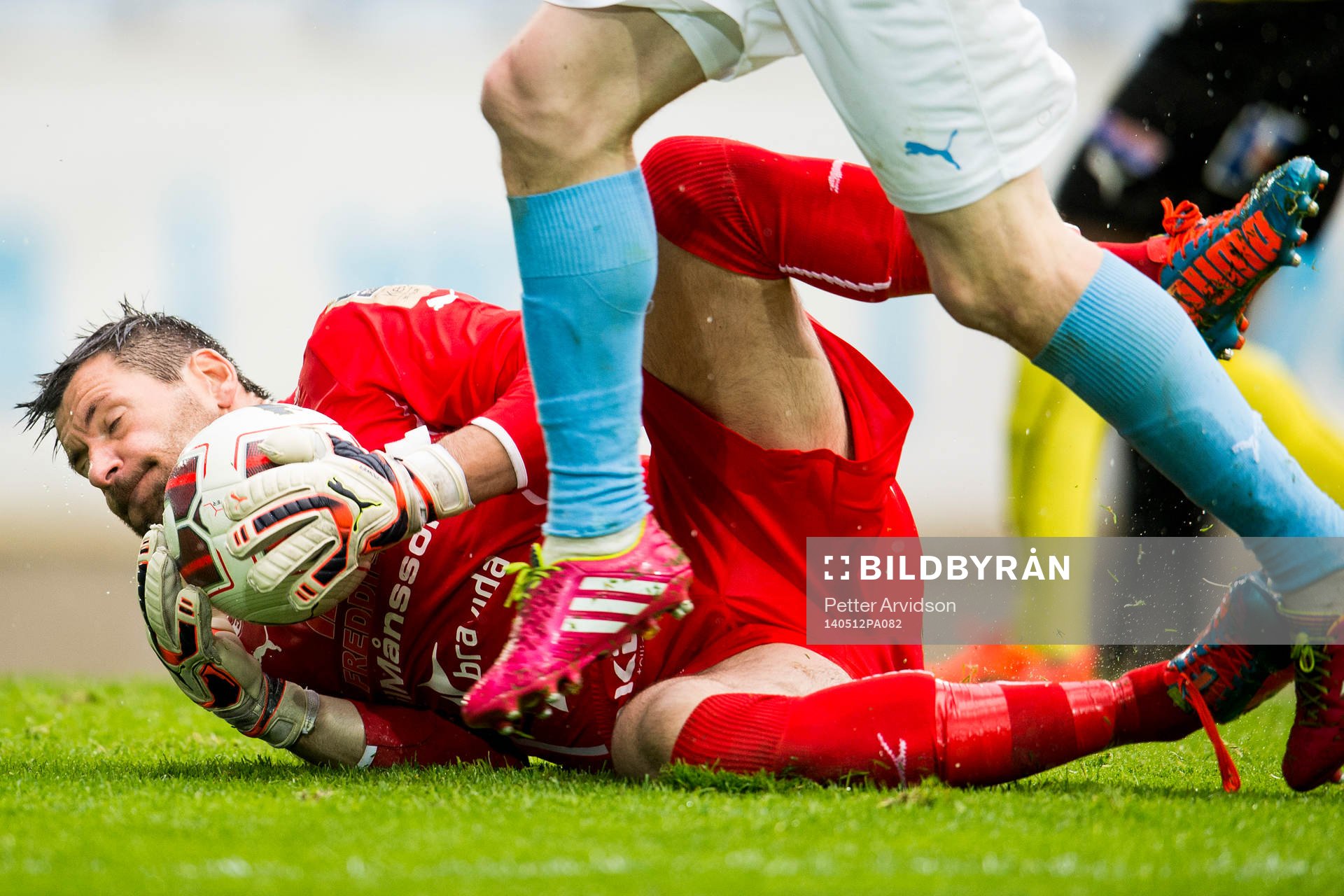 Halmstads målvakt Stojan Lukic