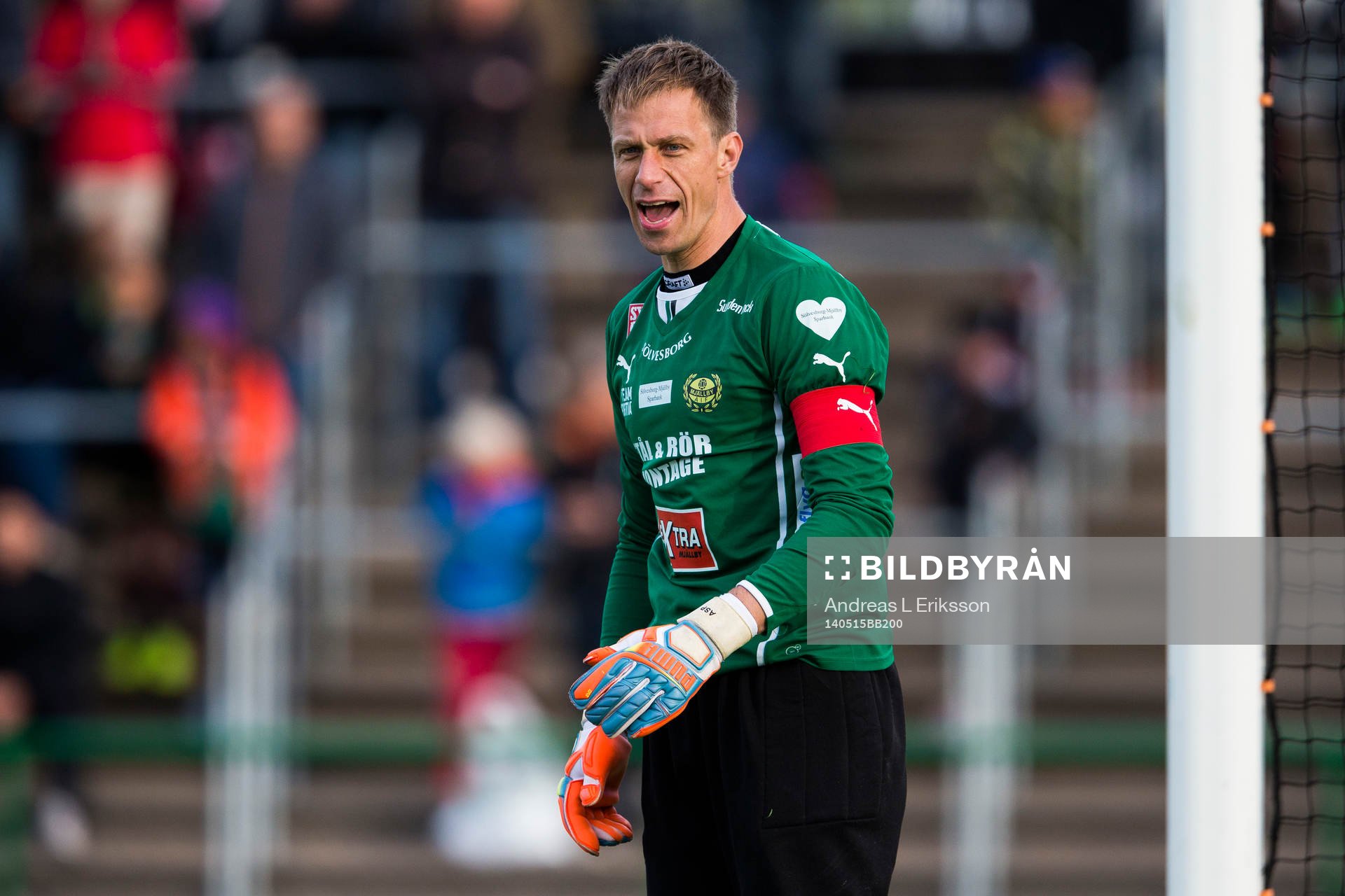 Mjällbys målvakt Mattias Asper