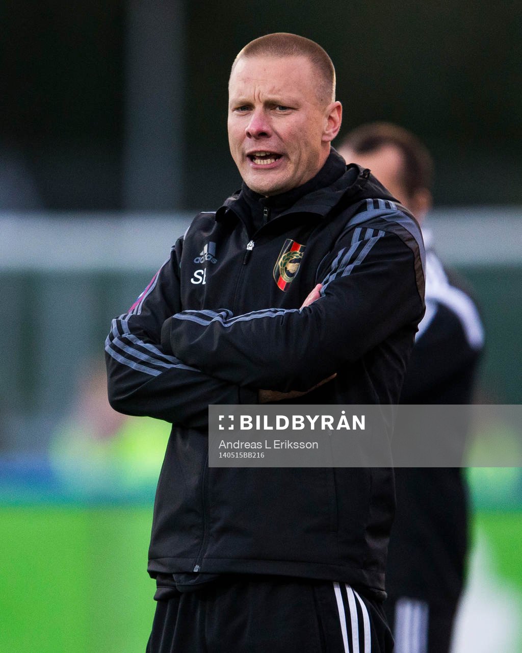 Brommapojkarnas tränare Stefan Billborn
