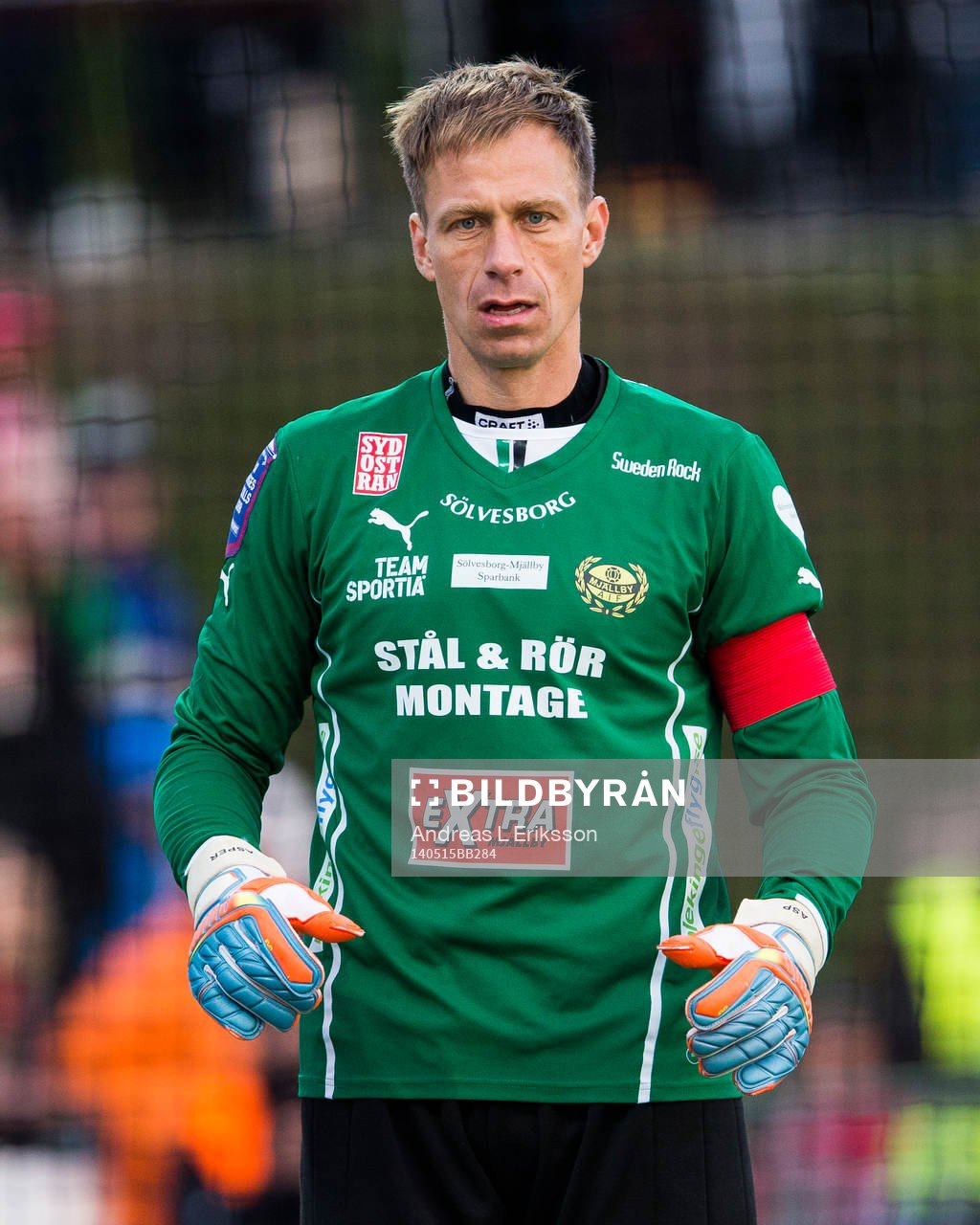 Mjällbys målvakt Mattias Asper
