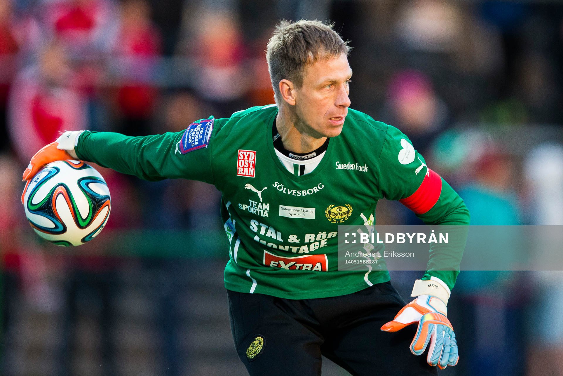 Mjällbys målvakt Mattias Asper