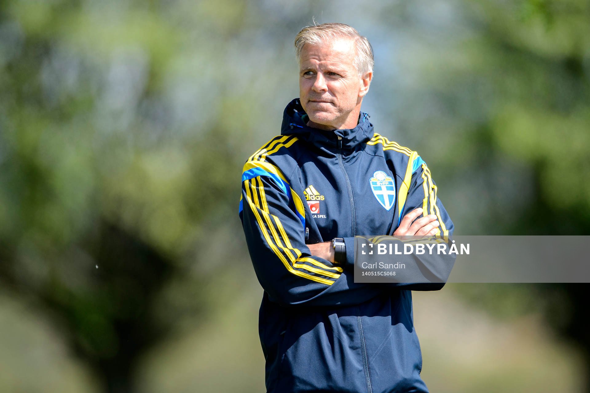 Sveriges förbundskapten Roland Nilsson