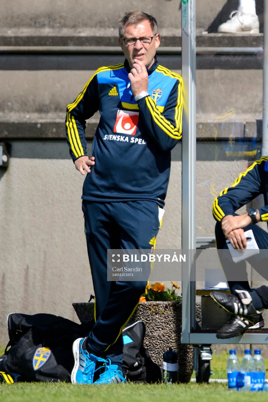 Sveriges tränare Hans Wildow