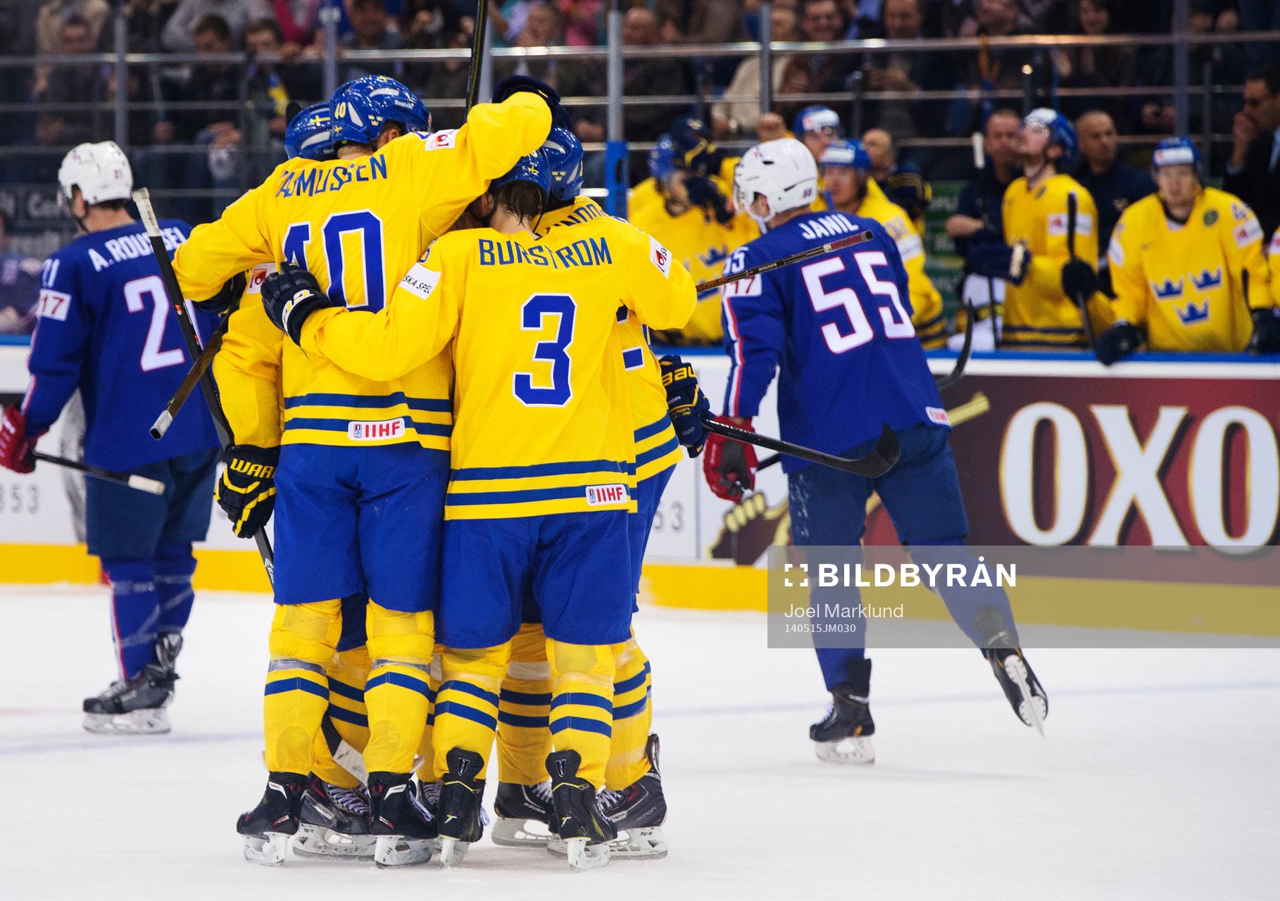Svenska spelare jublar