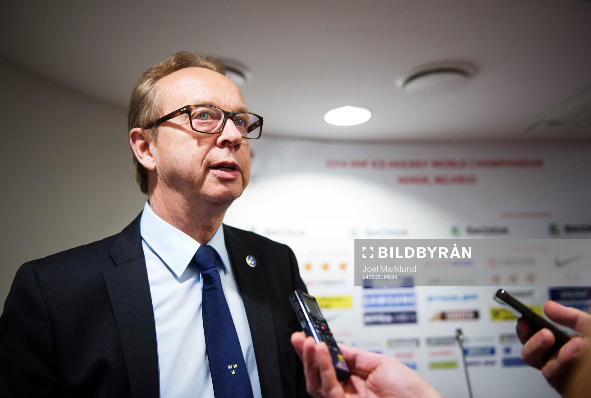 Sveriges förbundskapten Pär Mårts