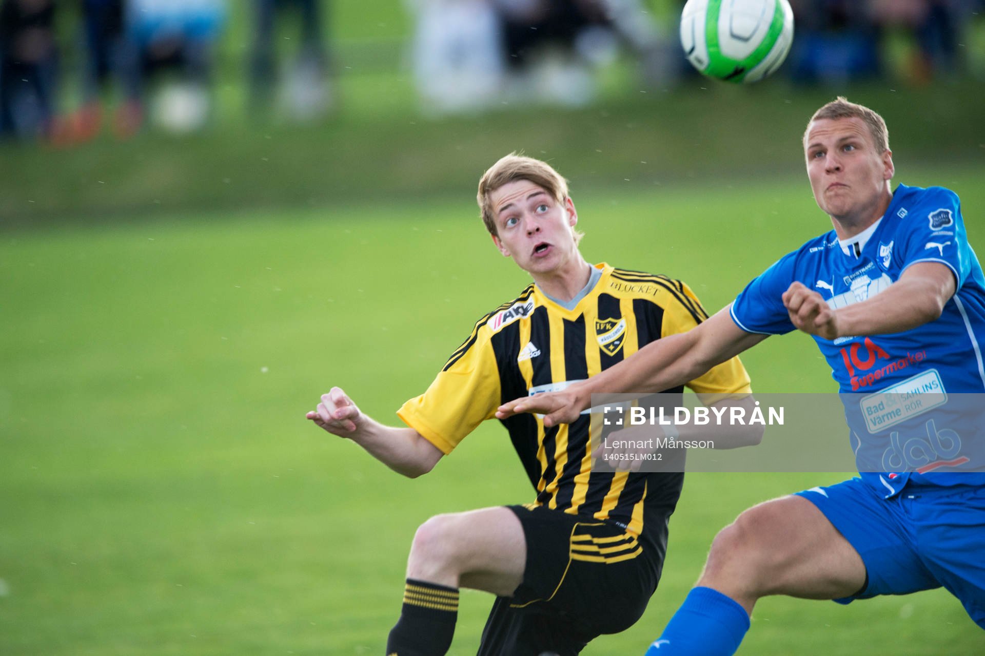 Hässleholms Axel Harletun i matchen i division 3 mellan