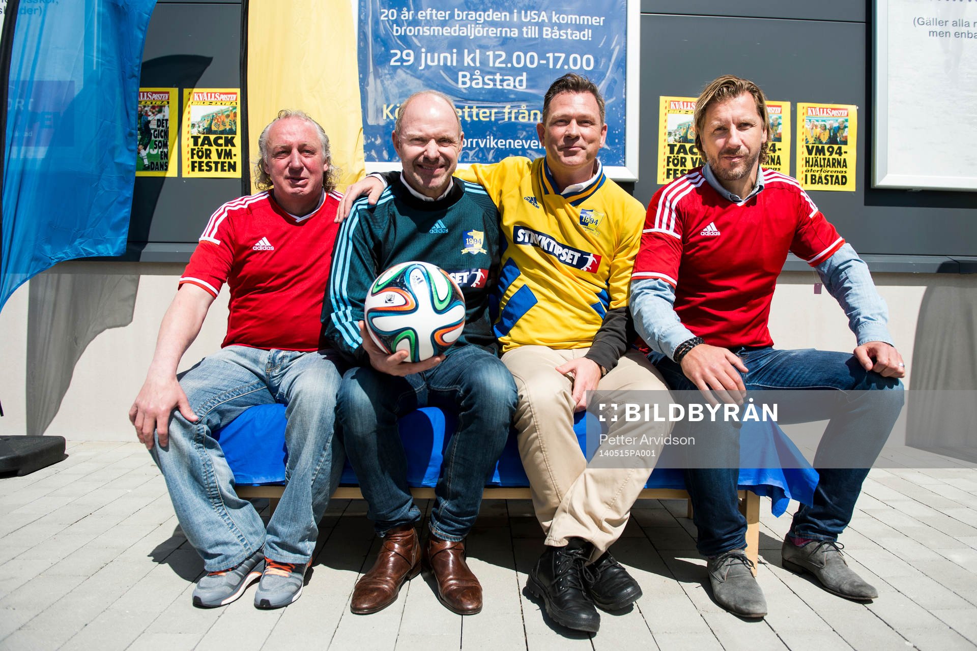 Robert Prytz, Thomas Ravelli, Pontus Kåmark och Jesper