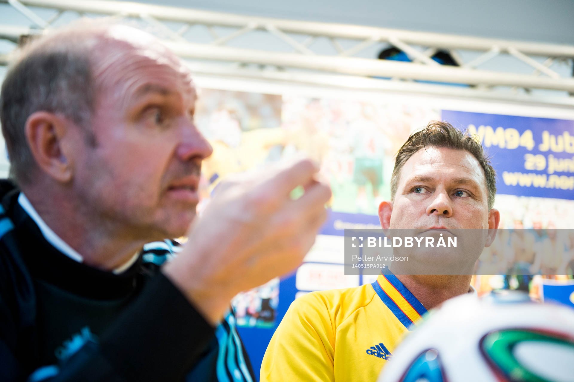 Thomas Ravelli och Pontus Kåmark