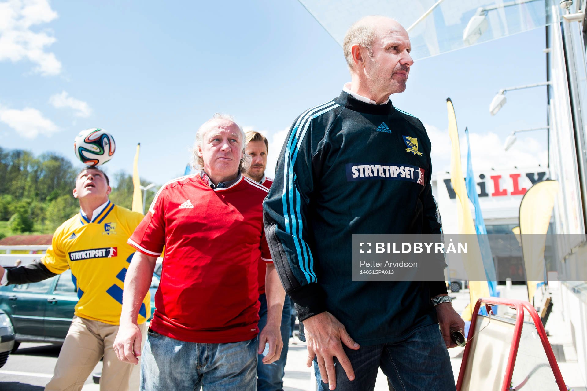 Thomas Ravelli,  Robert Prytz, Pontus Kåmark och Jesper