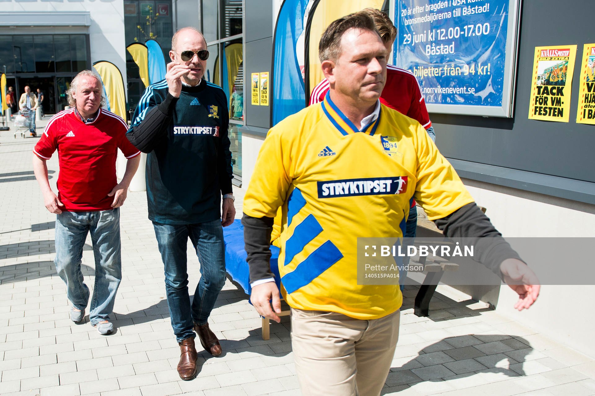 Robert Prytz, Thomas Ravelli, Pontus Kåmark och Jesper