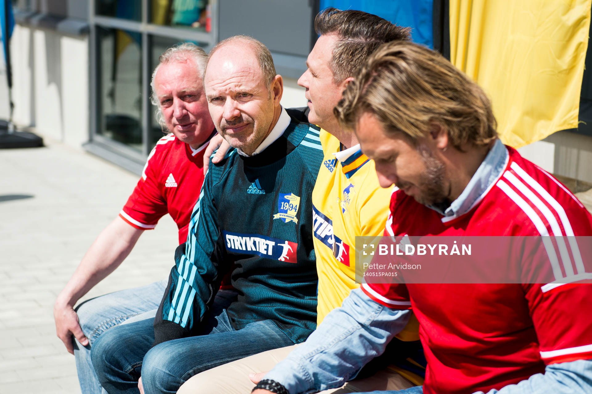 Robert Prytz, Thomas Ravelli, Pontus Kåmark och Jesper