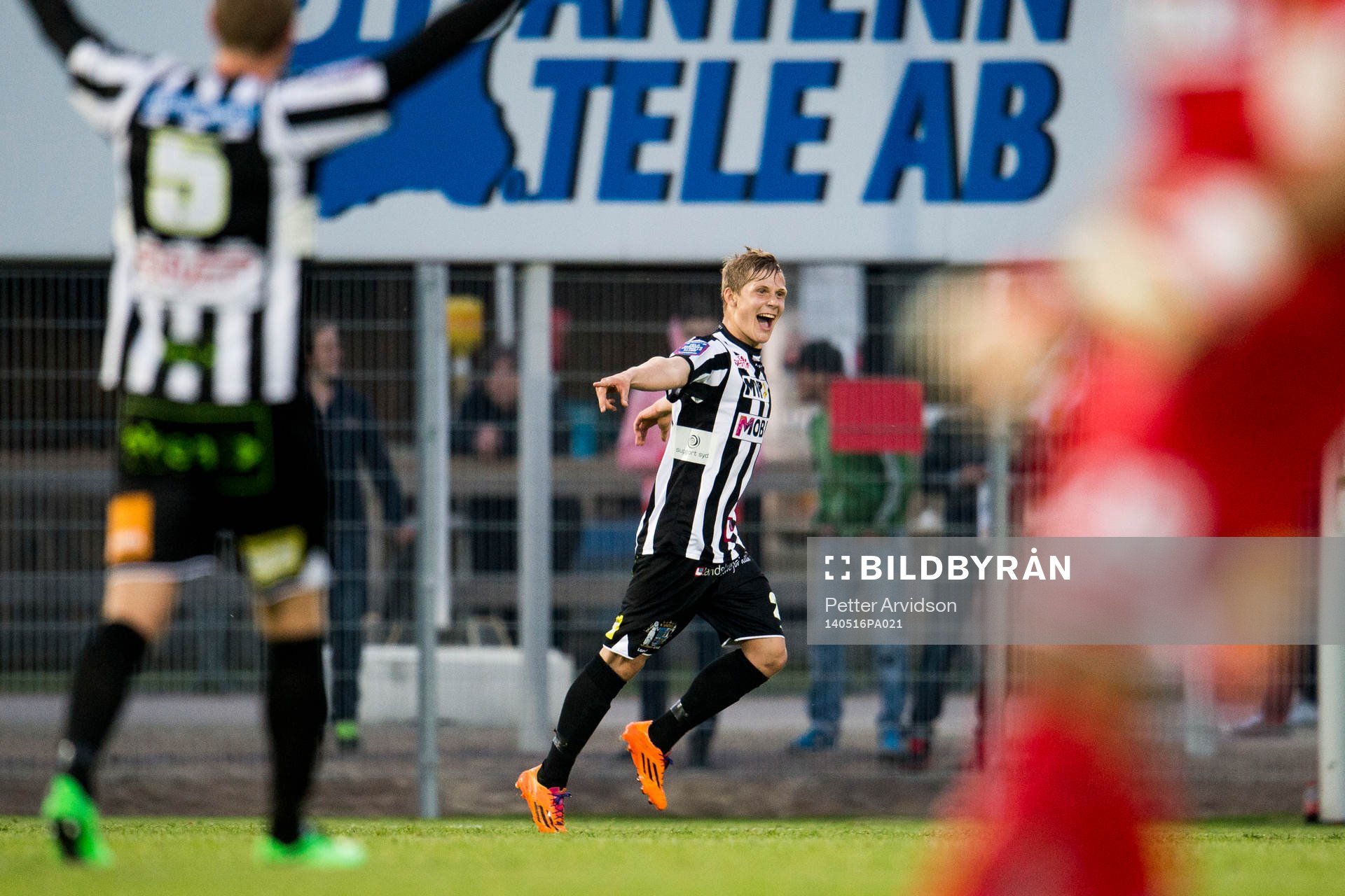Landskronas Erik Andersson jublar