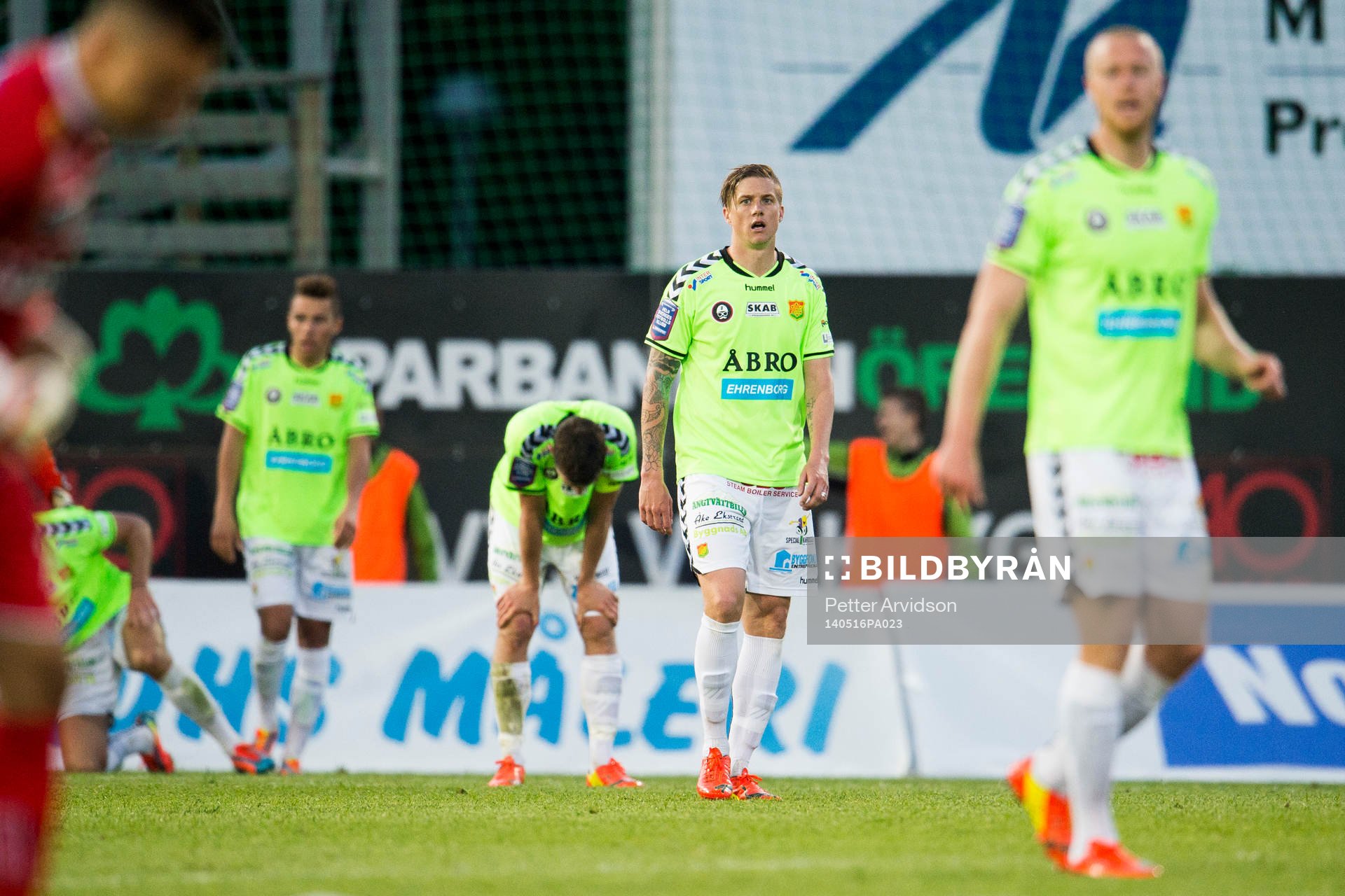 GAIS Andreas Drugge deppar med sina lagkamrater