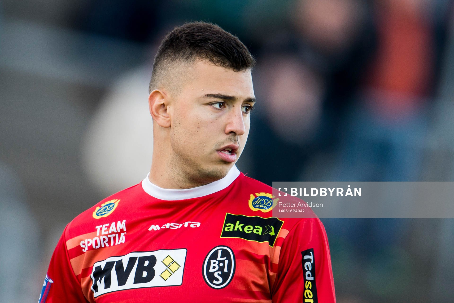 Landskronas målvakt Amr Kadourra