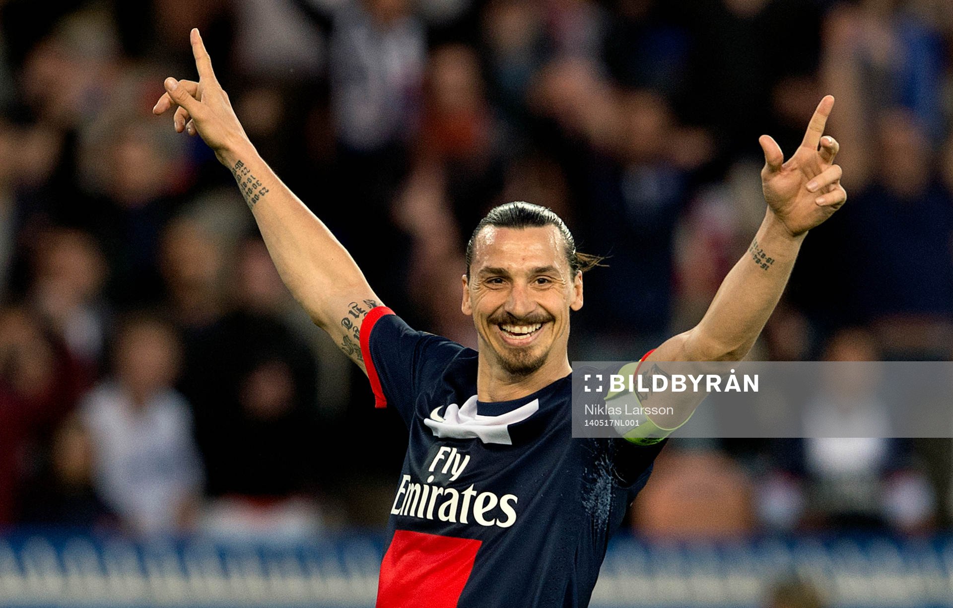 Zlatan Ibrahimovic, Paris Saint Germain jublar