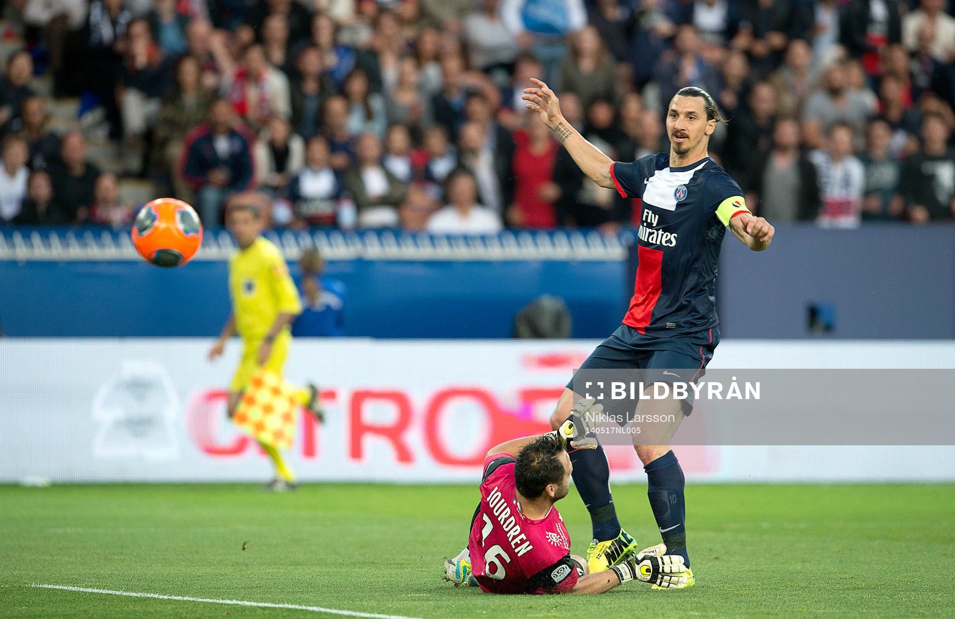 Zlatan Ibrahimovic, Paris Saint Germain gör 2-0 bakom