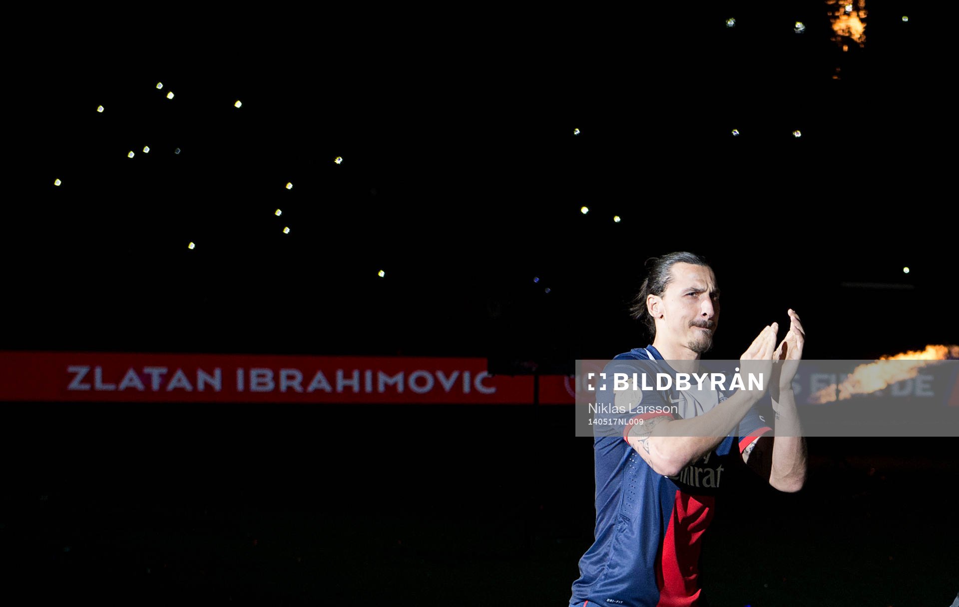 Zlatan Ibrahimovic, Paris Saint Germain jublar