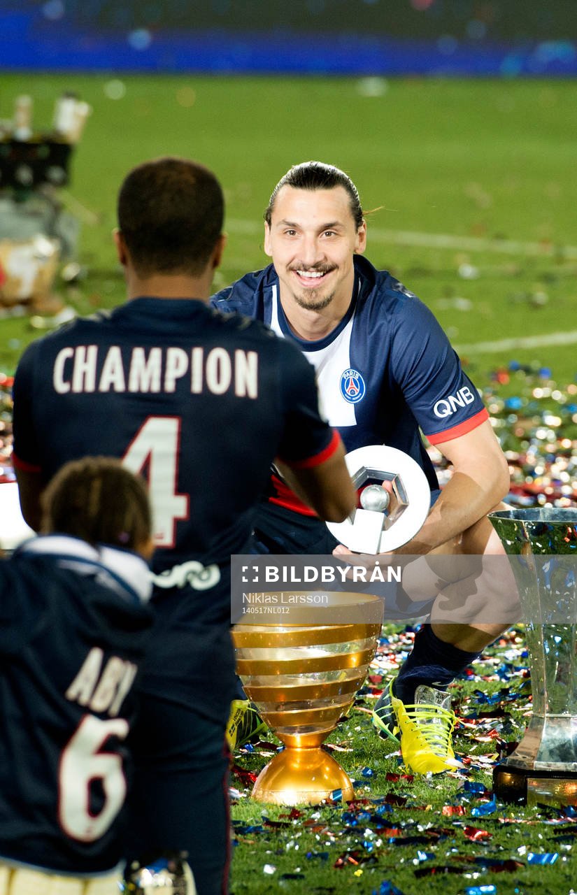 Zlatan Ibrahimovic, Paris Saint Germain jublar