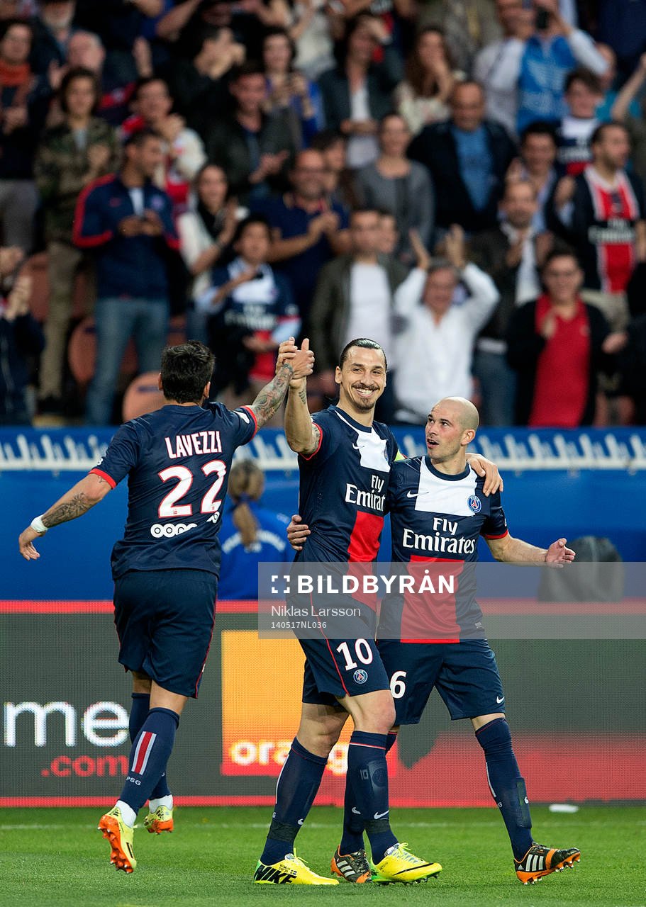 Zlatan Ibrahimovic, Paris Saint Germain gratuleras