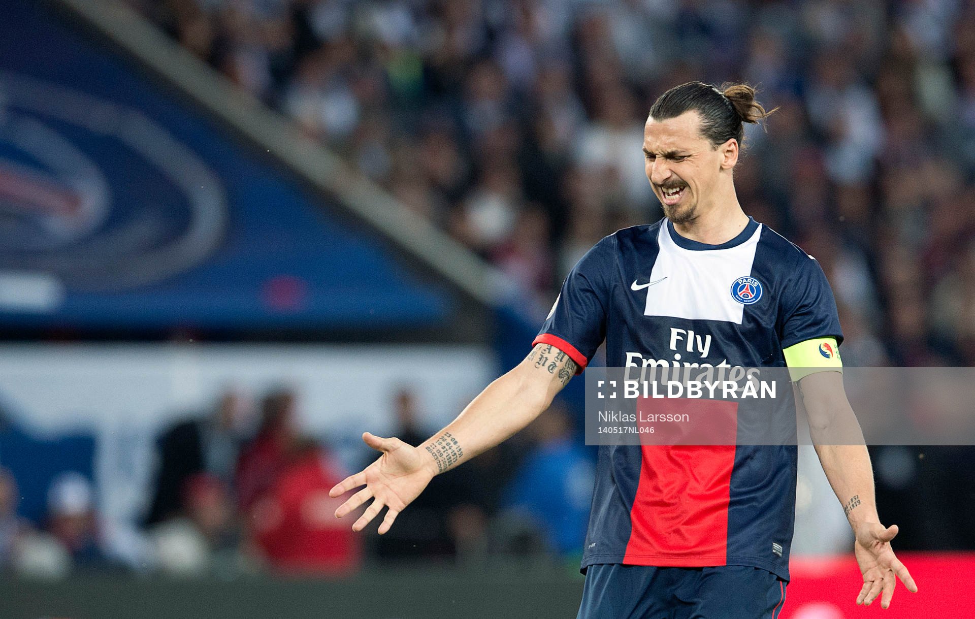 Zlatan Ibrahimovic, Paris Saint Germain deppar