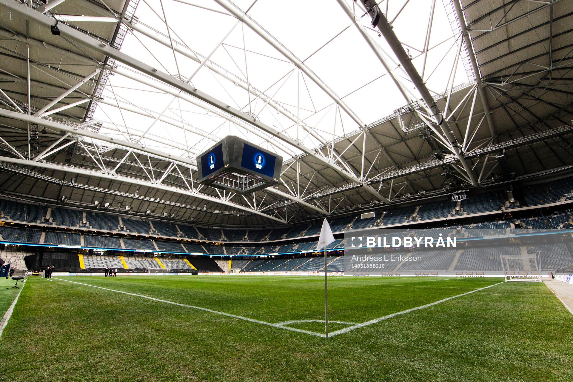 under finalen av Svenska Cupen mellan Helsingborg och