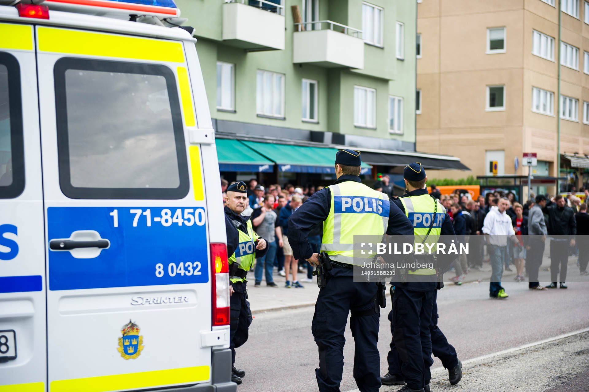 under finalen av Svenska Cupen mellan Helsingborg och