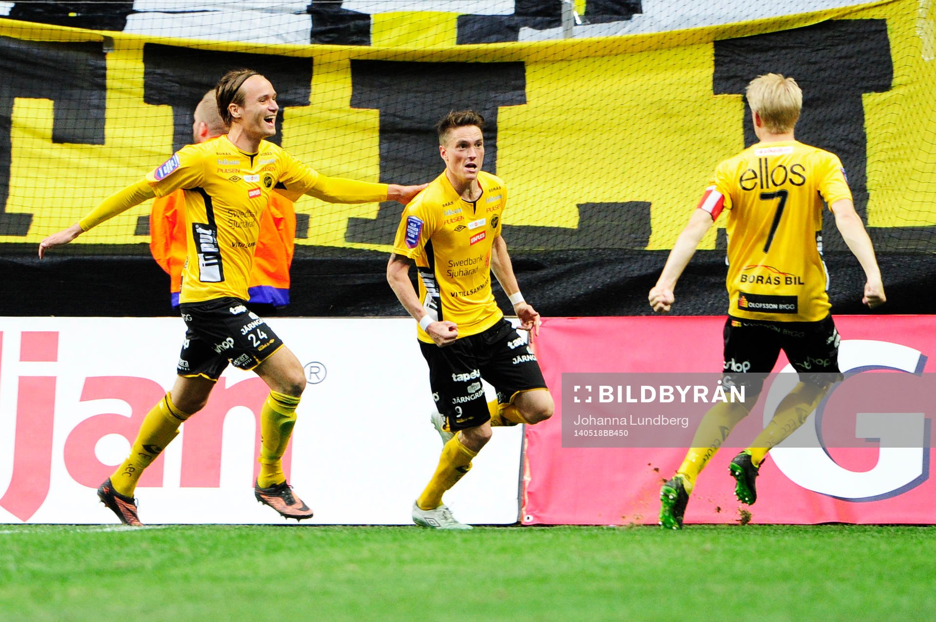 Elfsborgs Lasse Nilsson jublar