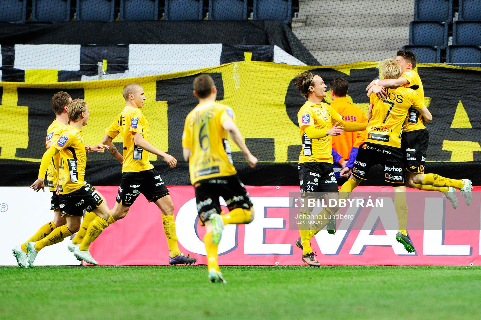 Elfsborgs Lasse Nilsson jublar