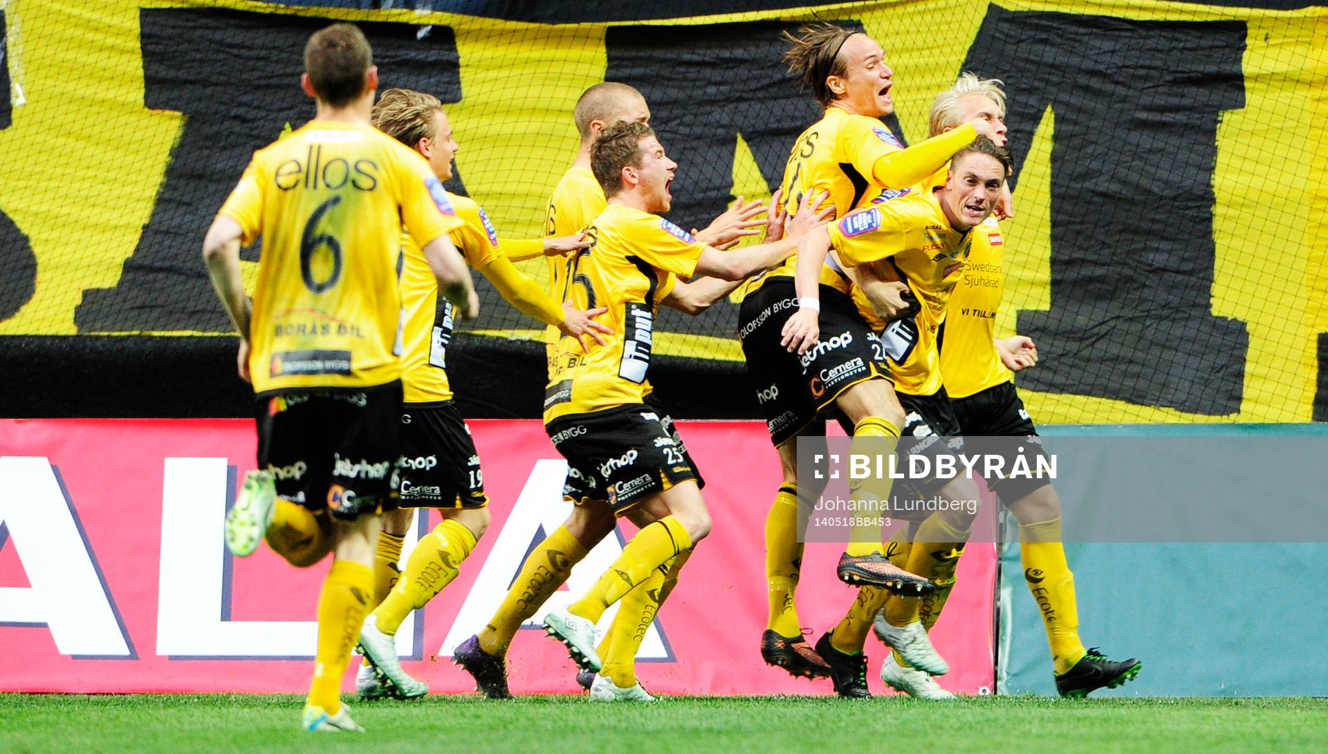 Elfsborgs Lasse Nilsson jublar