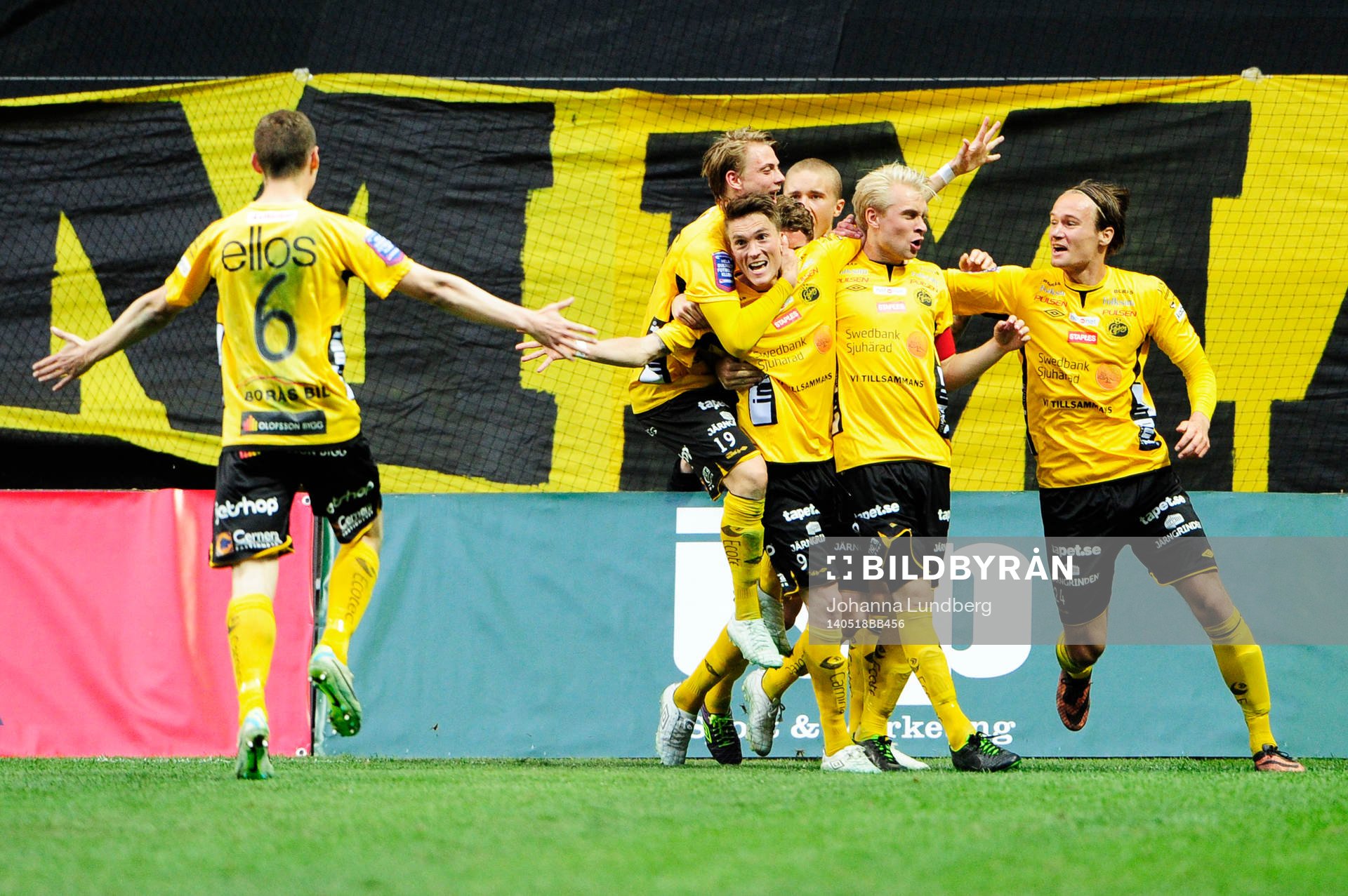 Elfsborgs Lasse Nilsson jublar