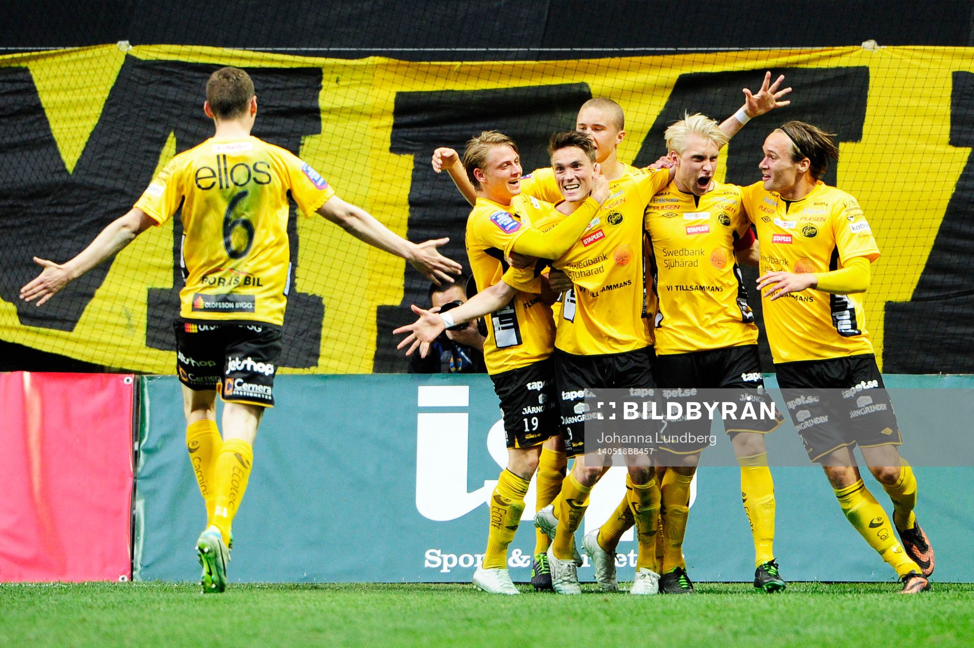 Elfsborgs Lasse Nilsson jublar