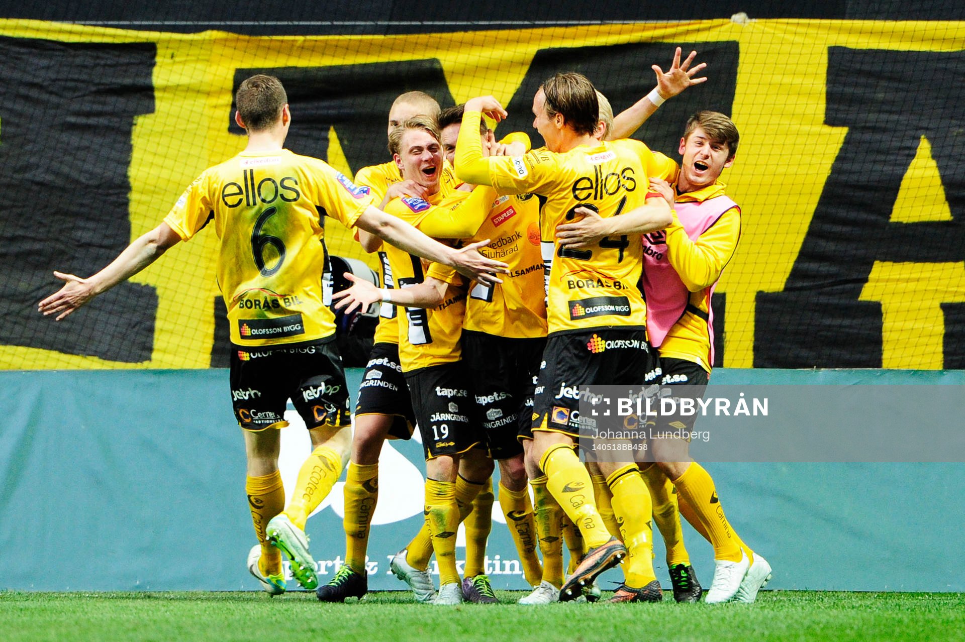 Elfsborgs Lasse Nilsson jublar