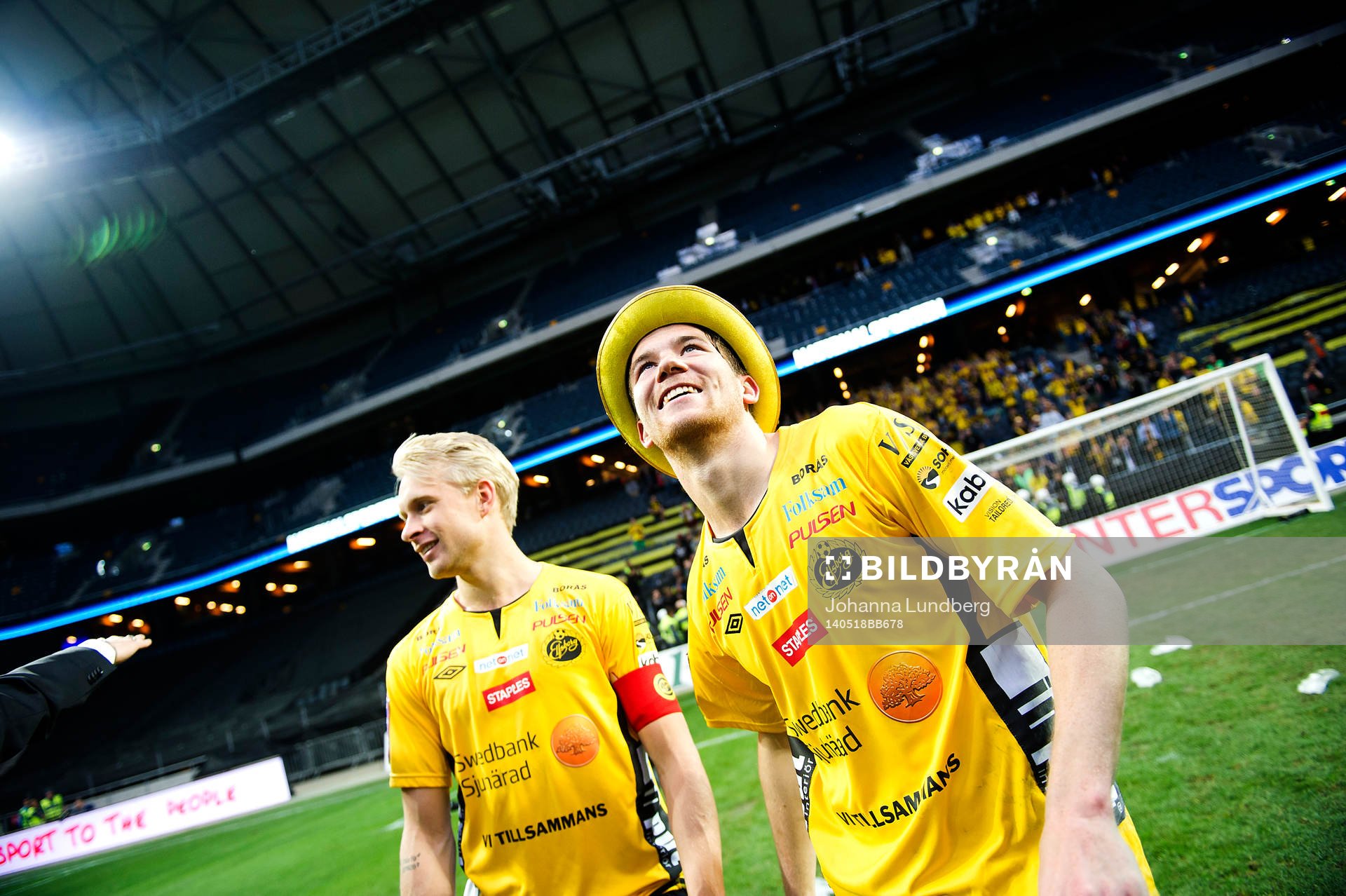 Elfsborgs Johan Larsson och Marcus Rohdén