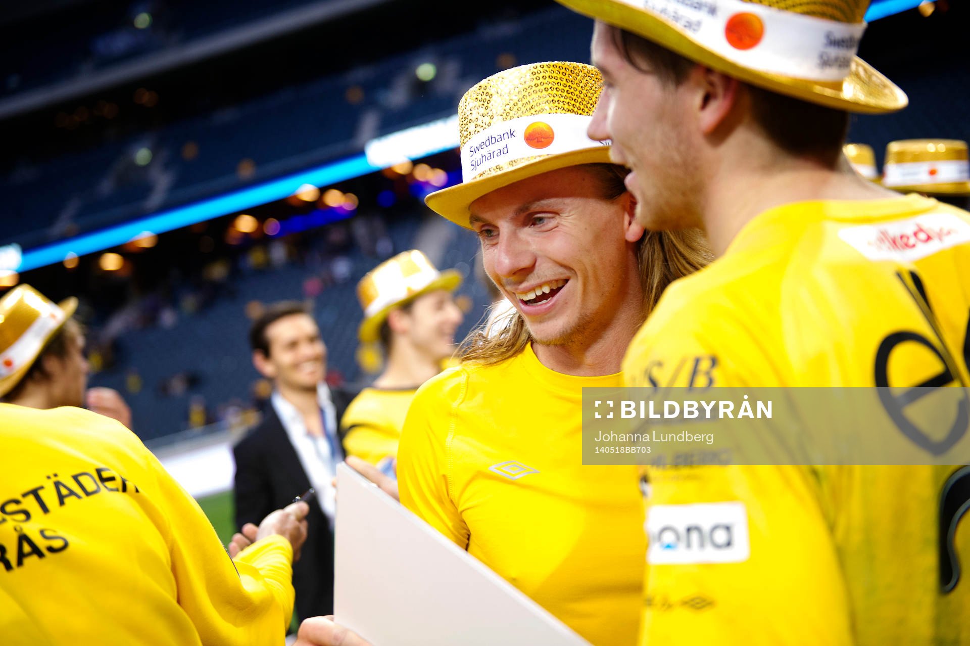 Elfsborgs Niklas Hult jublar