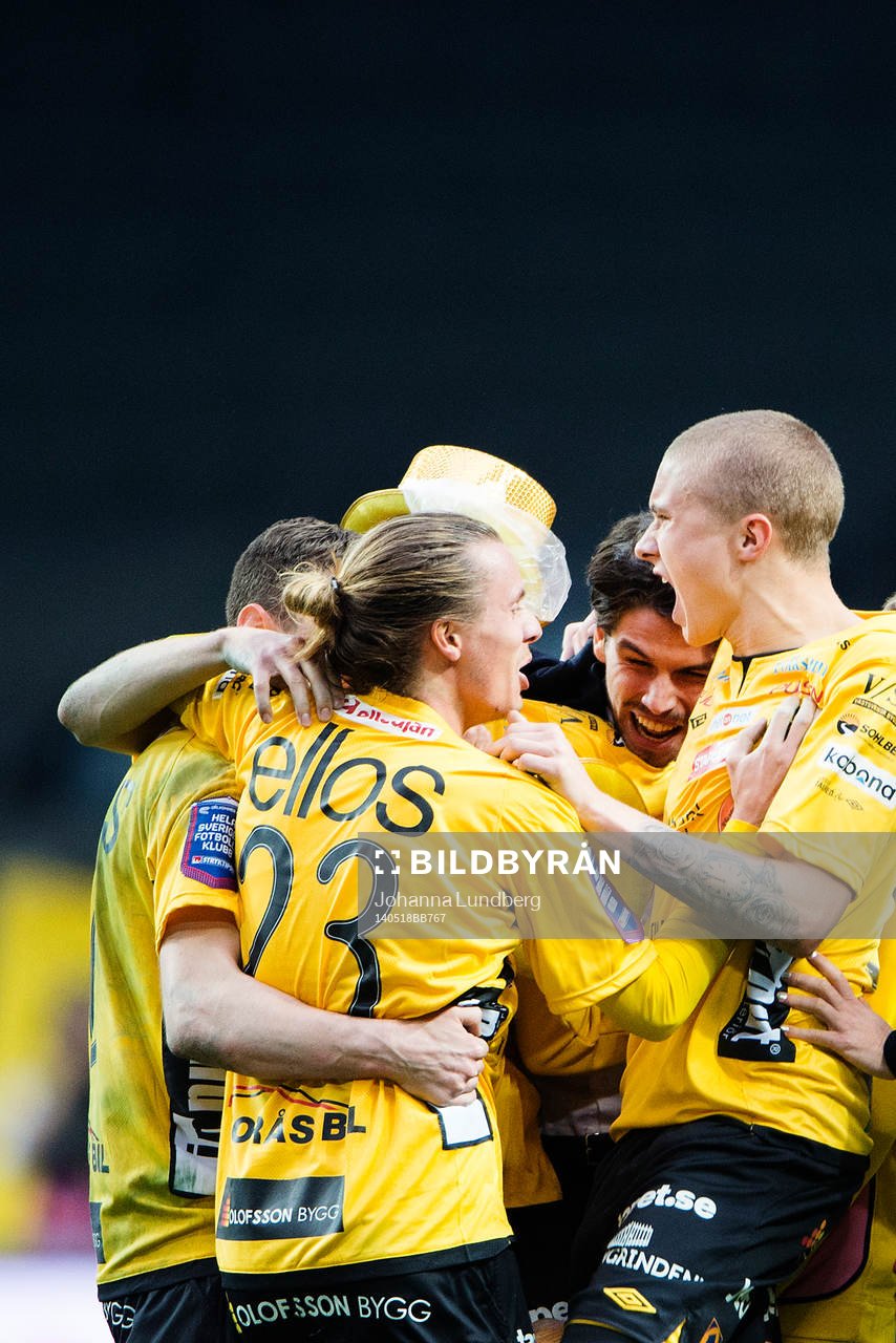 Elfsborgs spelare jublar