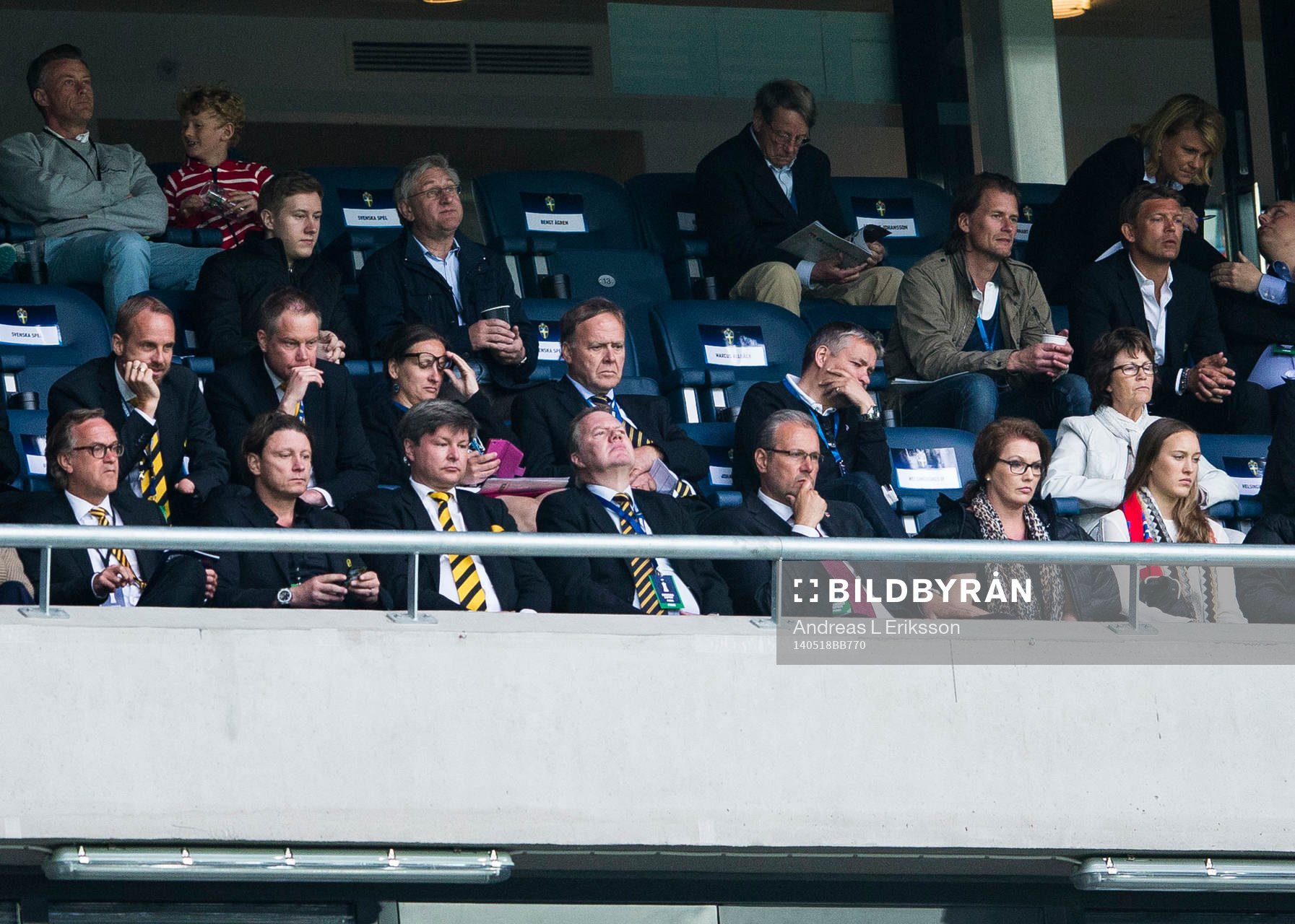 Elfsborgs klubbchef Stefan Andreasson, ordförande Bosse