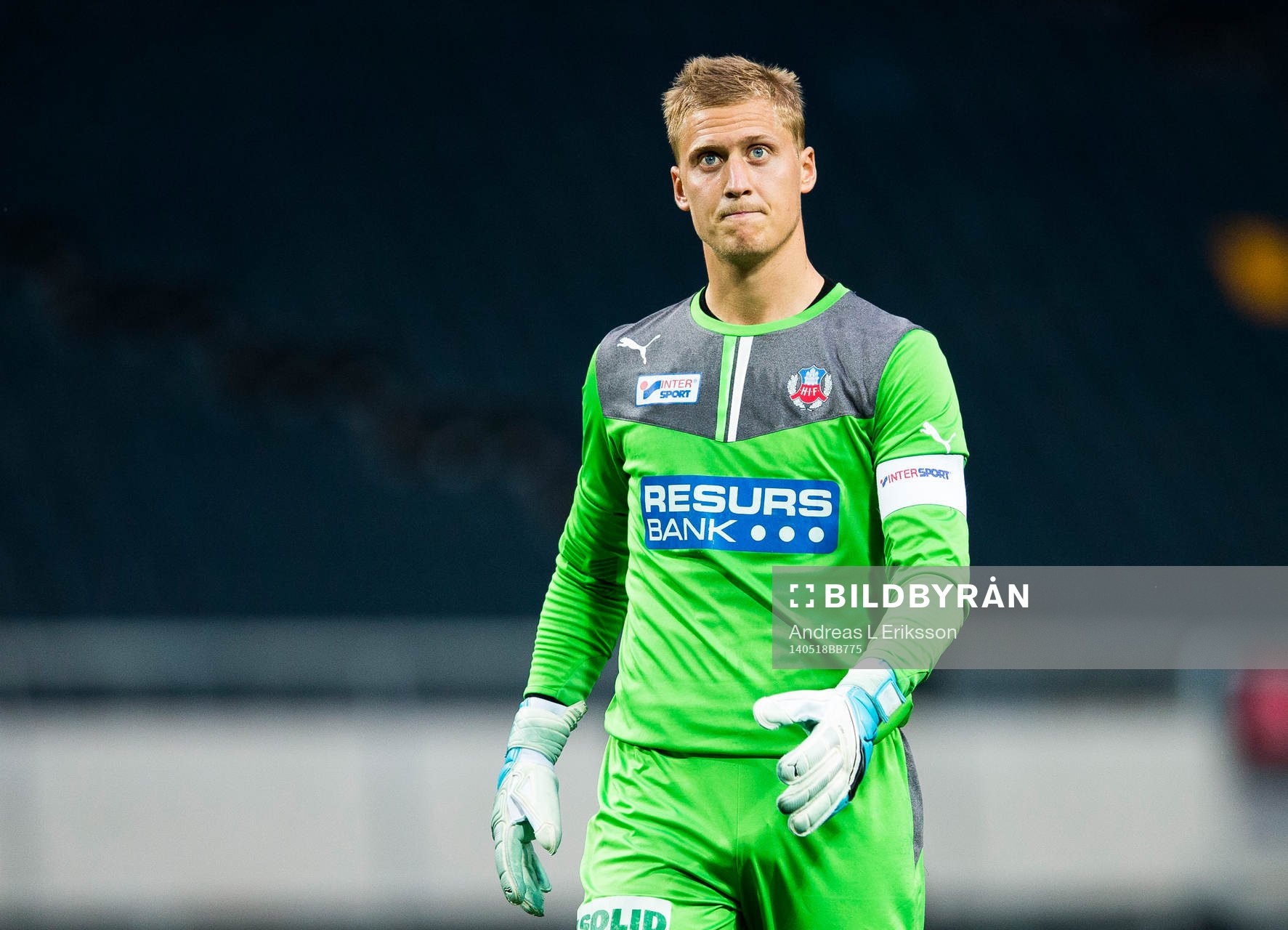 Helsingborgs målvakt Pär Hansson