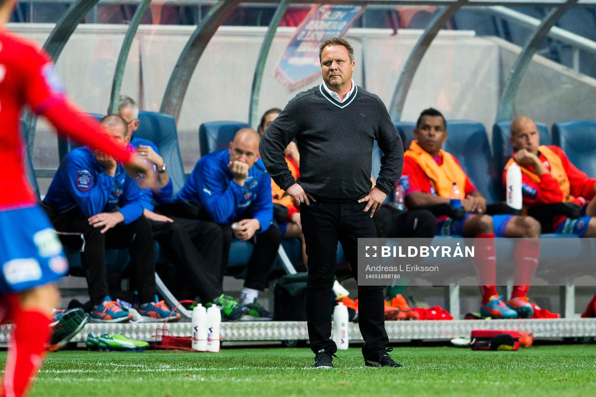 Helsingborgs Helsingborgs tränare Roar Hansen