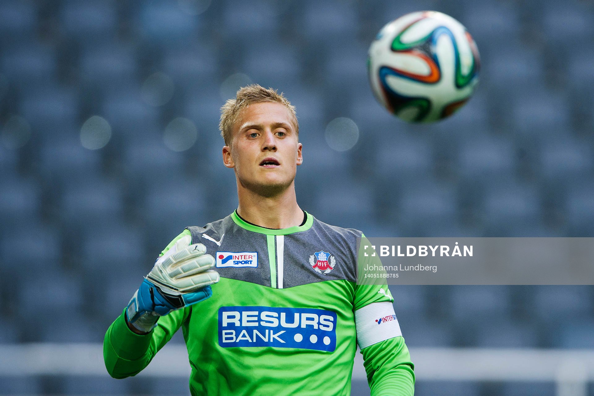 Helsingborgs målvakt Pär Hansson